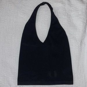 Black Out from Under Halter Tank Top